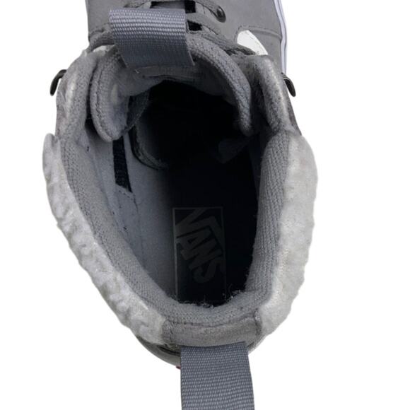 Vans Filmore Skater Shoe Drizzle Gray White Hi Top Trainer Sneaker Women 8 - Picture 5 of 7